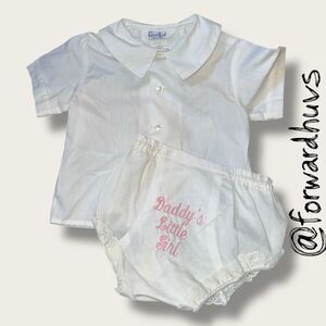 Good Lad Tailored 2-Piece Toddler Set – Size 3T – White – Vintage